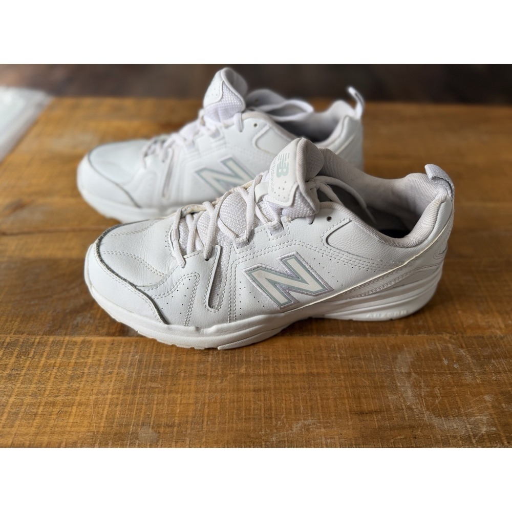 New‎ Balance MX608AW5 Walking Leather White Cross Trainers Men Size 10